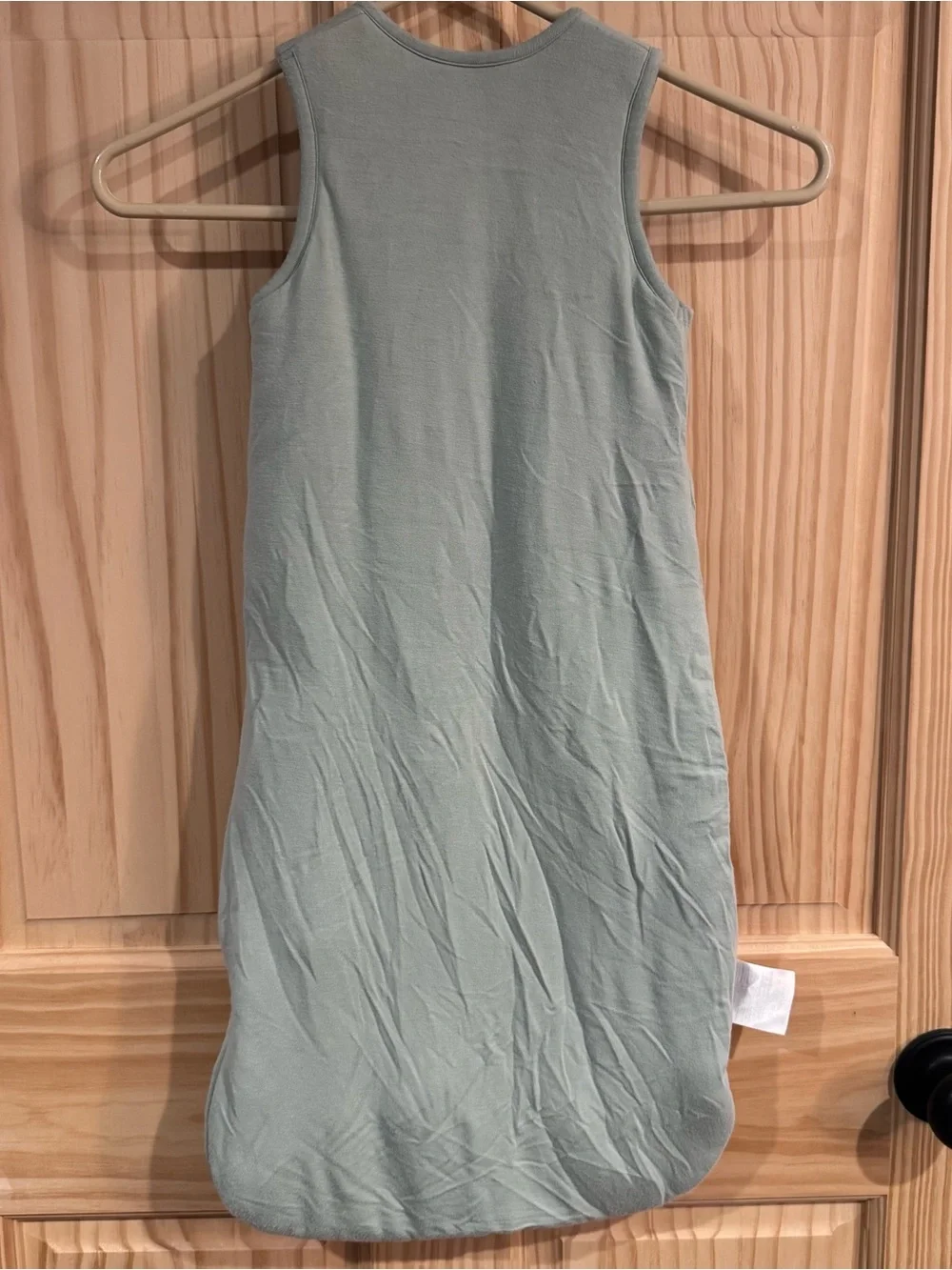 BubblePanda Baby Sleep Sack Sage Green 2.5 TOG Bamboo‎ Rayon Size Small 50-68cm